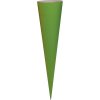 Sacchetto scuola a cono in cartone colorato 70 cm assortiti