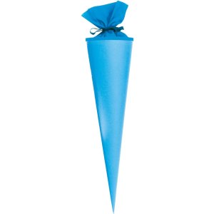 Cono scolastico in cartone colorato 70 cm assortito