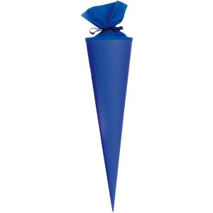 Cono scolastico in cartone colorato 70 cm assortito