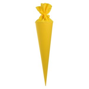 Cono scolastico in cartone colorato 70 cm assortito