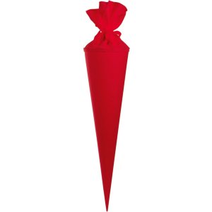 Cono scolastico in cartone colorato 70 cm assortito