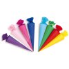 Cono scolastico in cartone colorato 70 cm assortito