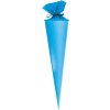 Cono scolastico in cartone colorato 70 cm assortito