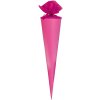 Cono scolastico in cartone colorato 70 cm assortito