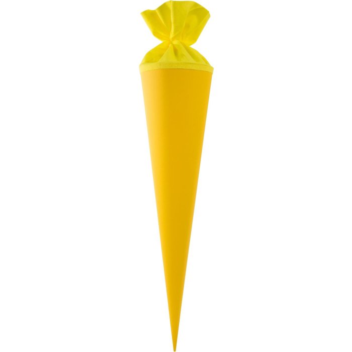 Cono scolastico giallo 70 cm