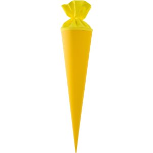 Cono scolastico giallo 70 cm
