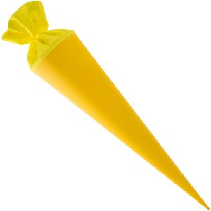 Cono scolastico giallo 70 cm