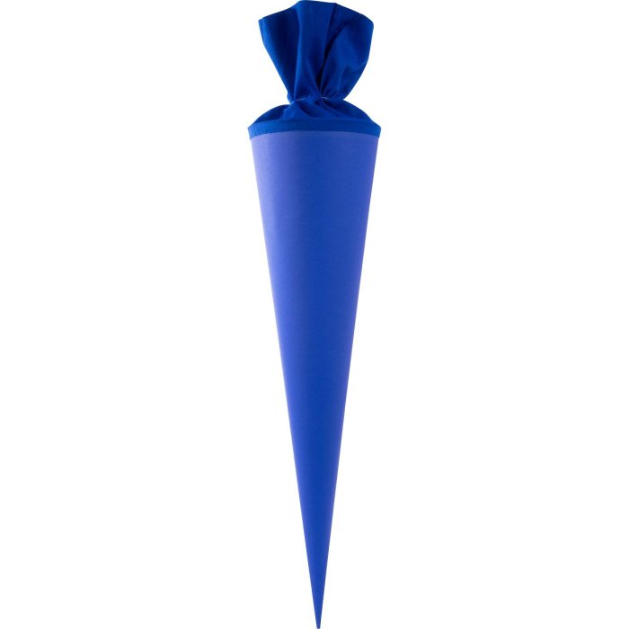 Goldbuch Borsa scuola blu 70 cm in cartone colorato con feltro