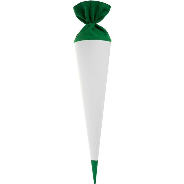 Goldbuch Craft Borsa per la scuola verde-bianco 70 cm