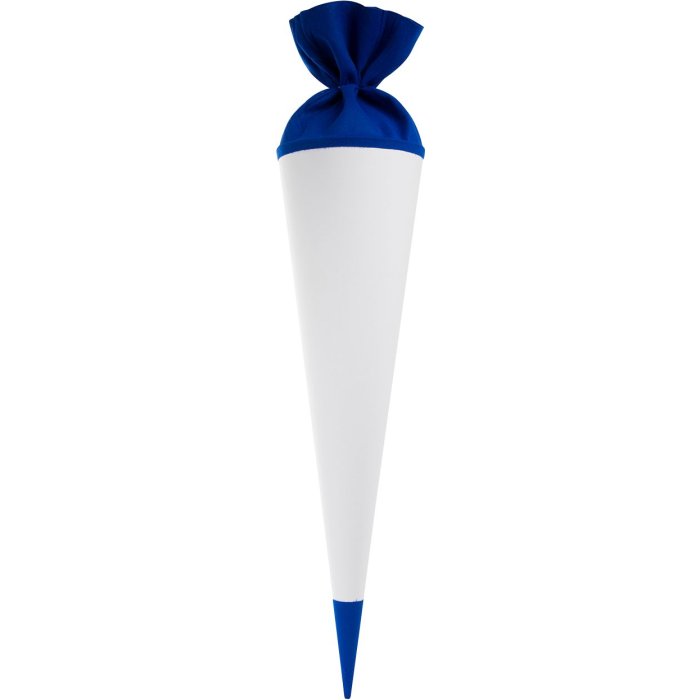 Goldbuch Craft Borsa per la scuola blu-bianco 70 cm