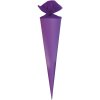 Goldbuch 70 cm cono scuola in cartone color lilla