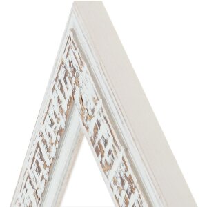 Cornice in legno Landhaus 630 Vetro antiriflesso 25 x 38 cm Noce