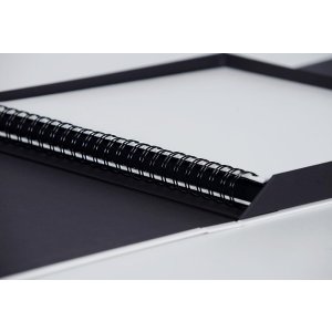 HNFD Album di nozze Dhana Confezione regalo 33x33 cm 60 pagine nere