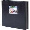 HNFD Maxi album fotografico Lona nero 34,5x33 cm 100 pagine nere