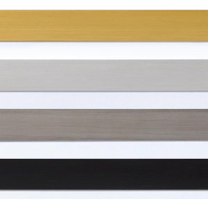 Cornice in alluminio Spacy 10x15 cm oro