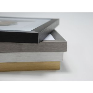 Cornice in alluminio Spacy 10x15 cm oro