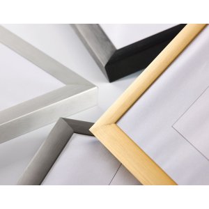 Cornice in alluminio Spacy 10x15 cm oro