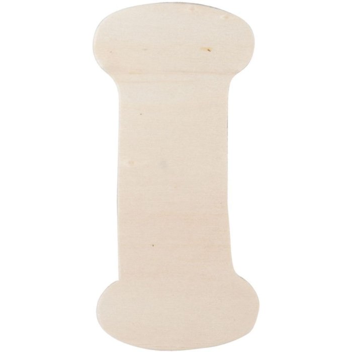 Lettera di legno I 11 cm