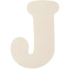 Lettera di legno J 11 cm