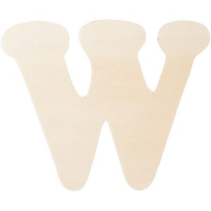 Lettera in legno L 11 cm