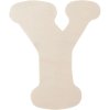 Lettera Y in legno 11 cm