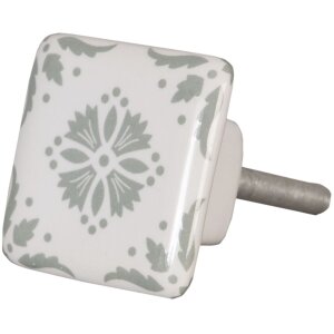 Clayre & Eef 62346 Pomello per porta 3 cm Bianco...