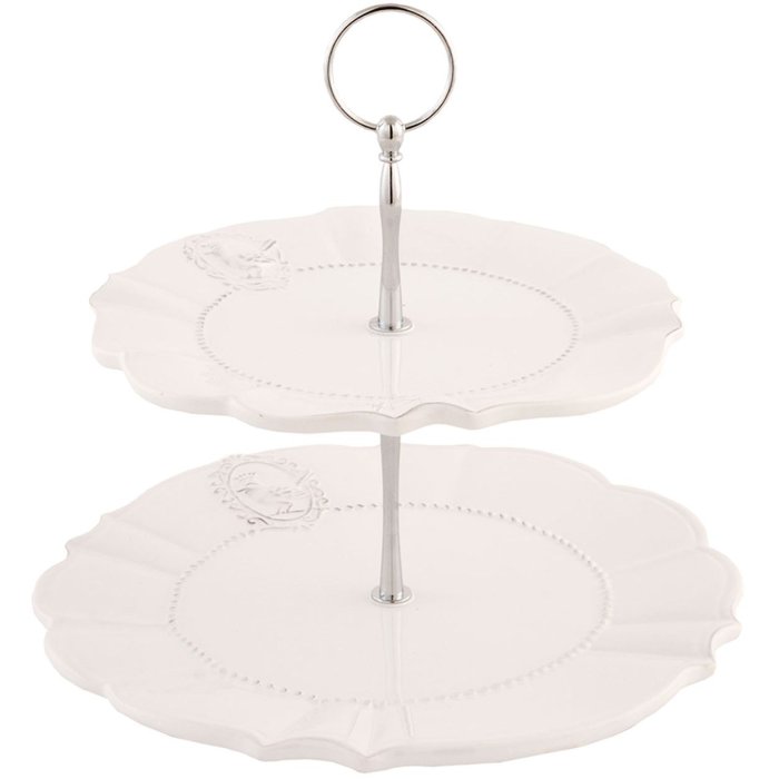 6CE0276 Eef Etagere QUEEN OF BIRDS di Clayre - naturale
