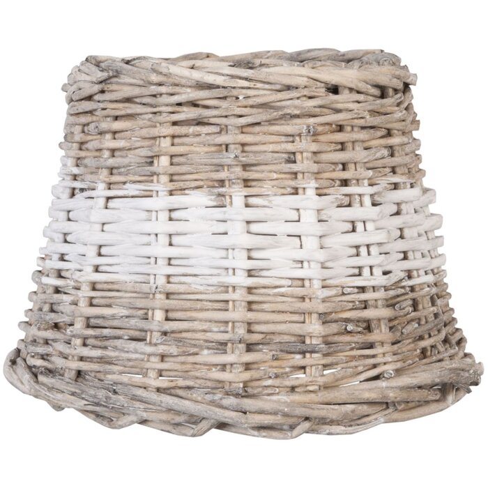 Clayre & Eef 6RO0063BW Paralume Rattan Beige Ø20x15cm Rotondo