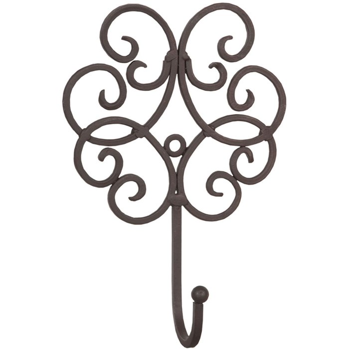 Gancio da parete Ornamento 13x19 cm