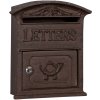 Cassetta delle lettere 27x31 cm marrone