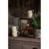 Clayre & Eef CHRKS Tazza con piattino 200 ml in ceramica beige Chicken Round Coffee