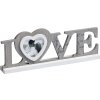 Cornice decorativa love per 1 foto 8x7,7 cm