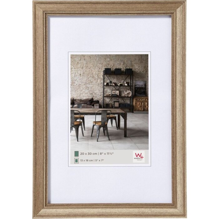 Cornice da salotto in acciaio 30x40 cm