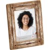 Portafoto in legno Dupla 13x18 cm bianco-natura