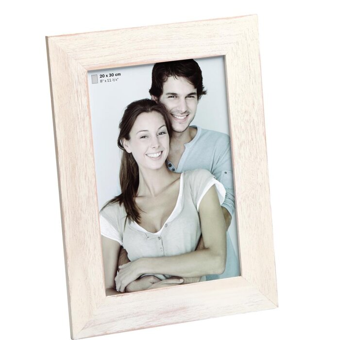 Portafoto in legno Walther Limmerick IV bianco 20x30 cm