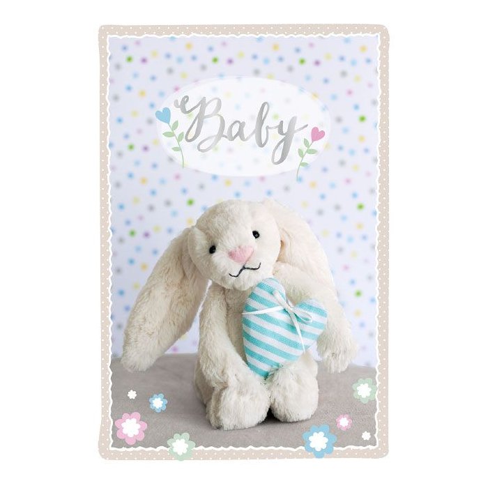 Artebene Card Coniglietto con cuore