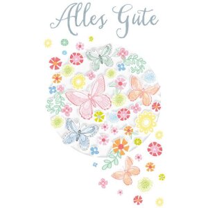Biglietto di auguri Artebene Tutti i migliori fiori