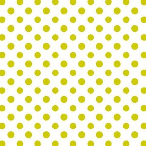 Tovaglioli Artebene Dots bianco verde 33x33 cm