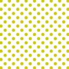 Tovaglioli Artebene Dots bianco verde 33x33 cm