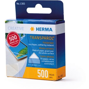 500 foto angoli Herma Transparol