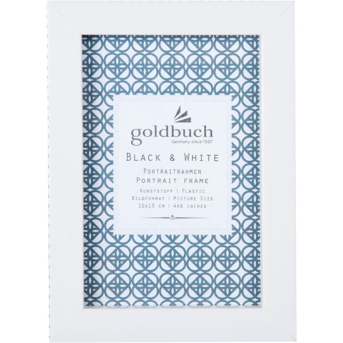 Cornice per ritratto Fresh Black&White 10x15 cm