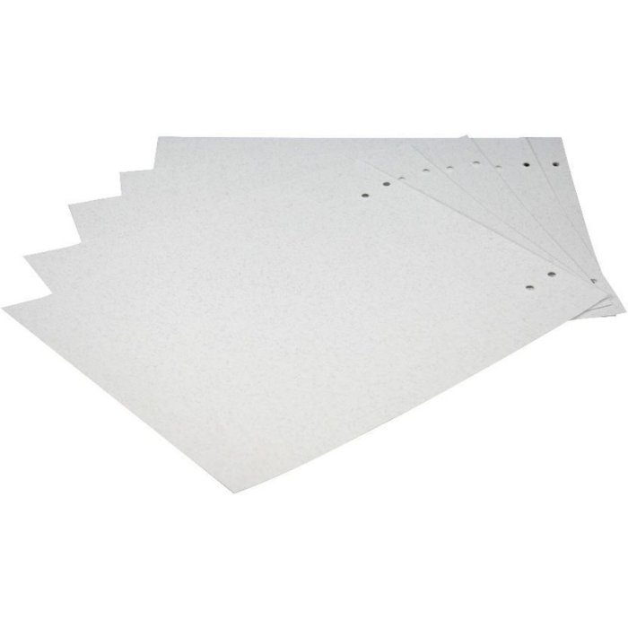 Set di ricarica cartone fotografico crema 10 fogli 29x24 cm