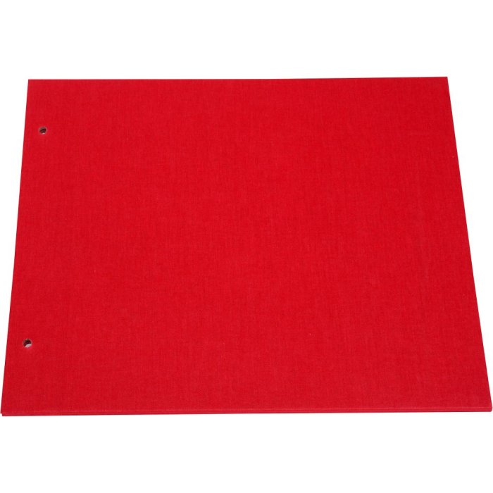 Copertina album Goldbuch rosso carminio 30x25 cm