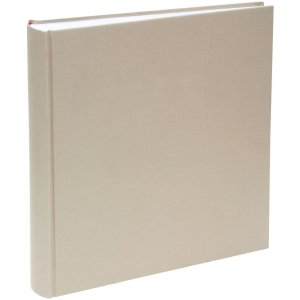 Deknudt Maxi album fotografico in lino beige 30x33 cm 100...