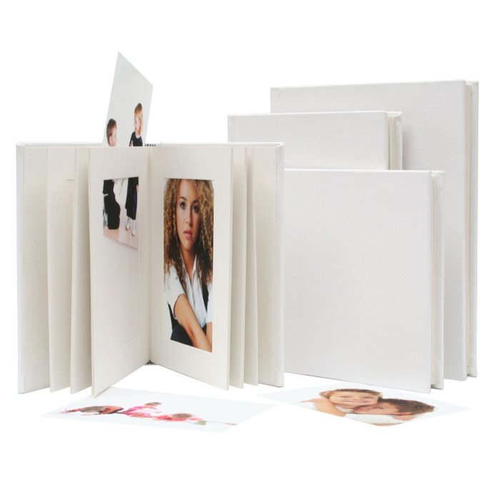 Deknudt Passepartoutalbum a66da1 bianco 10 foto 15x20 cm