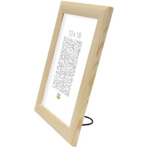 Cornice in legno S40C Deknudt 10x15 cm natura