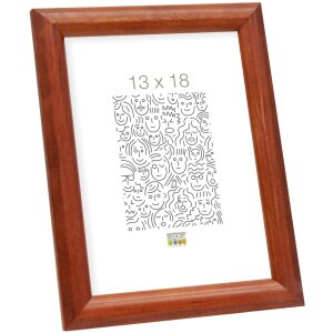 Cornice in legno S40C Deknudt 13x18 cm marrone