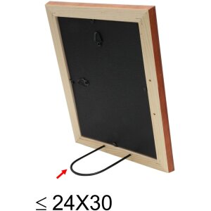 Cornice in legno S40C Deknudt 30x45 cm marrone