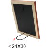 Cornice in legno S40C Deknudt 30x45 cm marrone