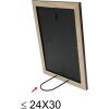 Telaio di legno S40C Deknudt 40x50 cm nero